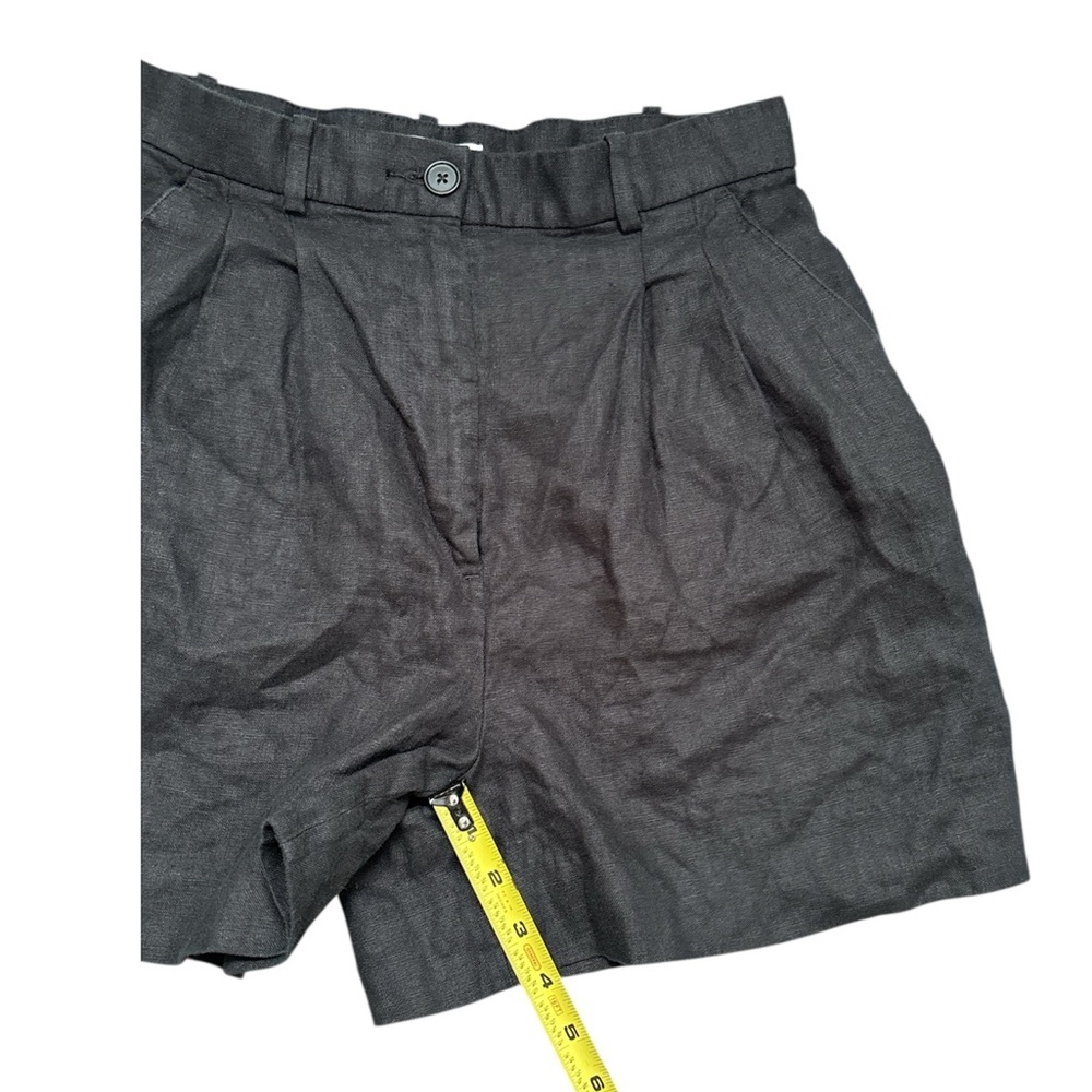 Banana Republic The Soho 4” Short In Linen Black High Rise Women’s‎ Size 4 - Picture 7 of 10